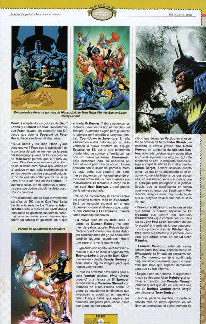 DOLMEN - Revista De Información Sobre Cómic – Vol. 1 – Lote De 50 Revistas En Formato PDF - Descarga Inmediata