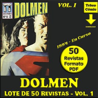 DOLMEN - Revista De Información Sobre Cómic – Vol. 1 – Lote De 50 Revistas En Formato PDF - Descarga Inmediata
