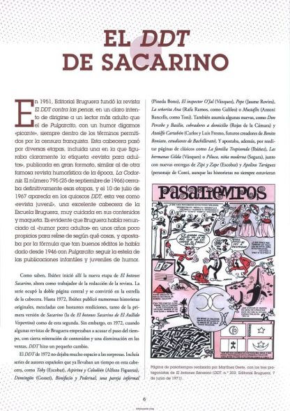 EL BOTONES SACARINO - 1970-2009 - 1 Tomo De 400 Páginas En Formato PDF - Descarga Inmediata