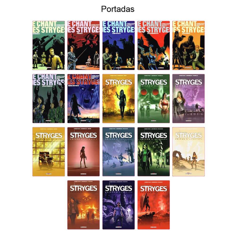 EL CANTO DE LAS ESTRIGIAS - 1997 - En Español - Colección De 18 Libros En Formato PDF - Descarga Inmediata