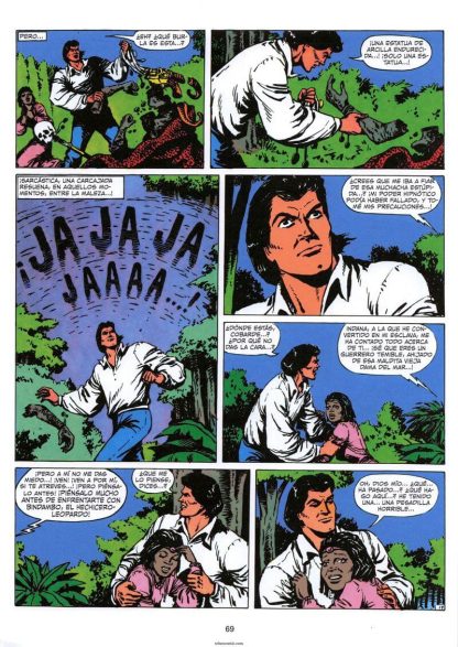 EL CORSARIO DE HIERRO - 1974-1975 - 1 Tomo De 368 Páginas En Formato PDF - Descarga Inmediata