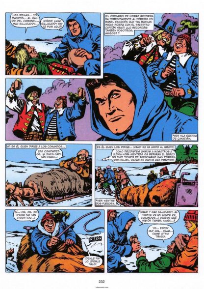 EL CORSARIO DE HIERRO - 1974-1975 - 1 Tomo De 368 Páginas En Formato PDF - Descarga Inmediata