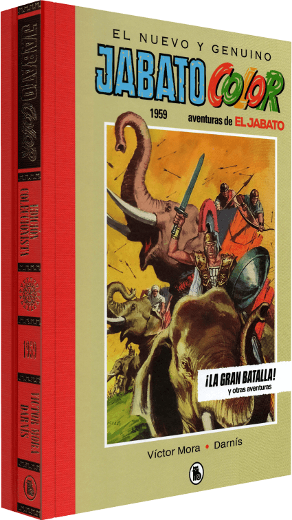 JABATO COLOR - 1959 - 1 Tomo De 200 Páginas En Formato PDF - Descarga Inmediata