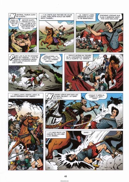 JABATO COLOR - 1959 - 1 Tomo De 200 Páginas En Formato PDF - Descarga Inmediata