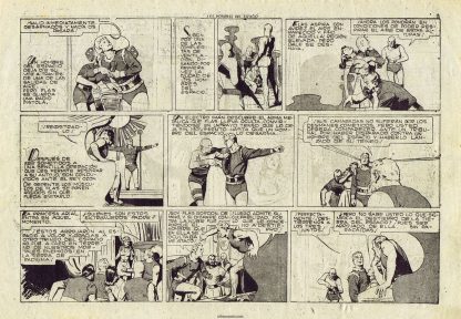 FLASH GORDON – 1946 – Hispano Americana - Colección Completa – 18 Tebeos En Formato PDF - Descarga Inmediata