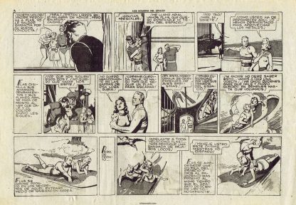 FLASH GORDON – 1946 – Hispano Americana - Colección Completa – 18 Tebeos En Formato PDF - Descarga Inmediata