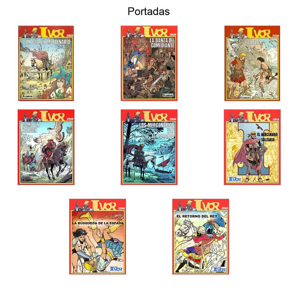 IVOR - 1986 - En Español - Colección De 8 Libros En Formato PDF - Descarga Inmediata