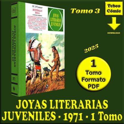 JOYAS LITERARIAS JUVENILES - 1971 - Tomo 3 - 1 Tomo De 472 Páginas En Formato PDF - Descarga Inmediata