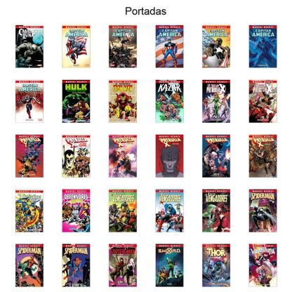 MARVEL HÉROES – Vol. 6 - Lote De 30 Tomos En Formato PDF - Descarga Inmediata