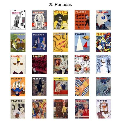 PLAYBOY - USA Original - En Inglés – Vol. 1 – 1ª Década (1953 - 1960) - Lote De 84 Revistas En Formato PDF - Descarga Inmediata