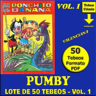 PUMBY - Varias Colecciones - Vol. 1 - Lote de 50 Tebeos En Formato PDF - Descarga Inmediata