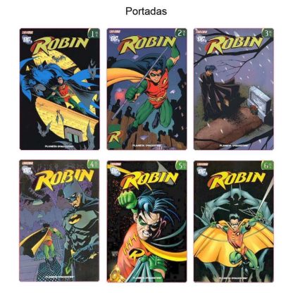 ROBIN - 2009 - Universo DC - Colección Completa – 6 Tomos En Formato PDF - Descarga Inmediata