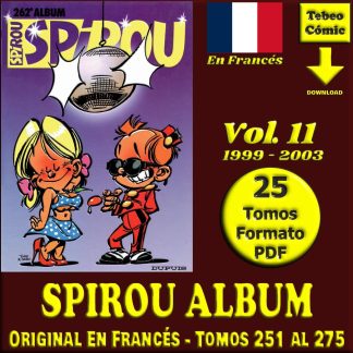 SPIROU ALBUM - Vol. 11 - Original En Francés – 1999 / 2003 - Colección De 25 Tomos En Formato PDF - Descarga Inmediata