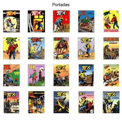 TEX - Aventuras En Color - Vol. 4 - En Español - Colección Inédita - Lote De 20 Tomos En Formato PDF - Descarga Inmediata