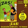 ¡ZAS! - 1945 - Acción Católica - Colección Completa – 16 Tebeos En Formato PDF - Descarga Inmediata