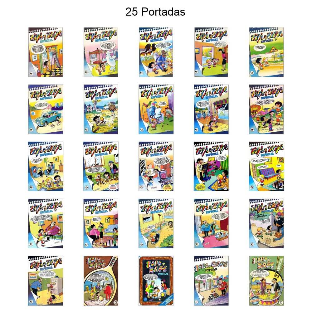 ZIPI Y ZAPE - Especial - Vol. 1 - 1978 - Lote de 50 Tebeos En Formato PDF - Descarga Inmediata