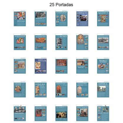 LOS 100 DOSSIERS DE LA AVENTURA DE LA HISTORIA – 100 Dossieres En Formato PDF - Descarga Inmediata