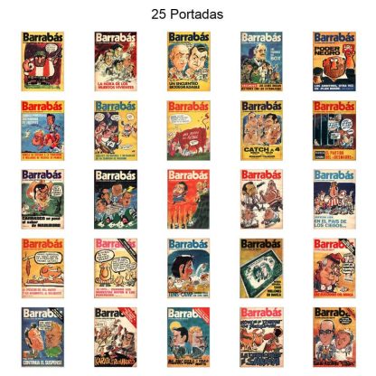 BARRABÁS - La Revista Satírica Del Deporte – Vol. 2 – Lote De 50 Revistas En Formato PDF - Descarga Inmediata