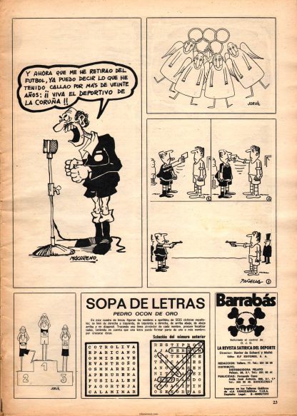 BARRABÁS - La Revista Satírica Del Deporte – Vol. 2 – Lote De 50 Revistas En Formato PDF - Descarga Inmediata