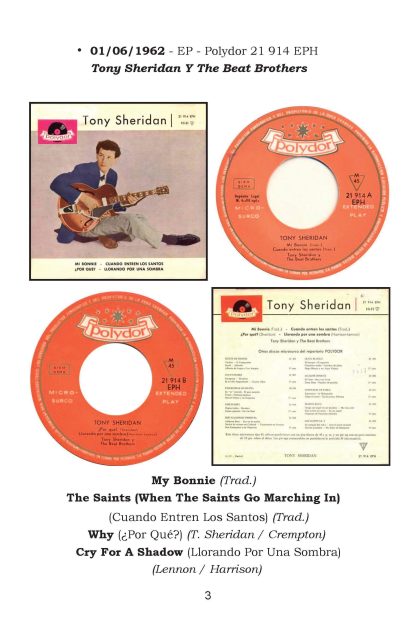 LOS BEATLES En Todo El Mundo - ESPAÑA - Discografía En Vinilo 1962-1972 - 1 Libro En Formato PDF - Descarga Inmediata