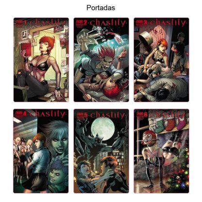 CHASTITY - 2014 – En Español - Colección De 6 Cómics En Formato PDF - Descarga Inmediata