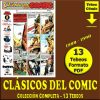 CLÁSICOS DEL COMIC - 1988 - Colección Completa – 13 Tebeos En Formato PDF - Descarga Inmediata