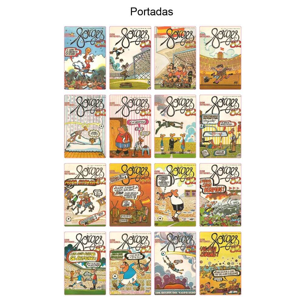 CON USTEDES... FORGES '82 - 1982 – Colección Completa – 16 Fascículos En Formato PDF - Descarga Inmediata