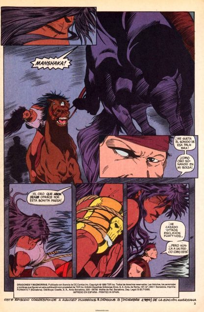 DRAGONES Y MAZMORRAS – 1990 - Colección Completa – 12 Tebeos En Formato PDF - Descarga Inmediata