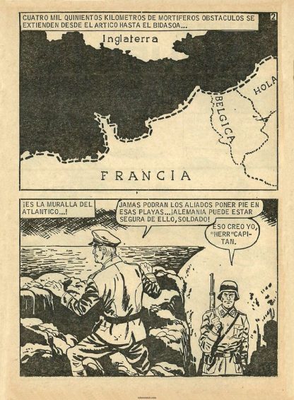 LINEA DE FUEGO – 1976 - Colección Completa – 10 Tebeos En Formato PDF - Descarga Inmediata