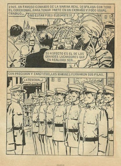 LINEA DE FUEGO – 1976 - Colección Completa – 10 Tebeos En Formato PDF - Descarga Inmediata