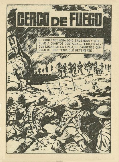 LINEA DE FUEGO – 1976 - Colección Completa – 10 Tebeos En Formato PDF - Descarga Inmediata
