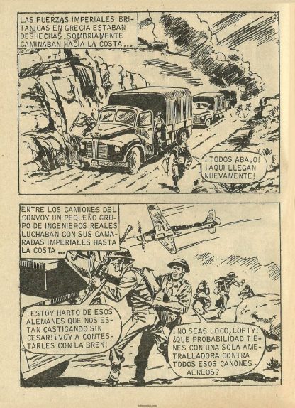 LINEA DE FUEGO – 1976 - Colección Completa – 10 Tebeos En Formato PDF - Descarga Inmediata