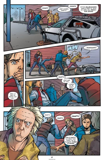 REGRESO AL FUTURO - En Español - 2015 - Colección Completa De 25 Cómics En Formato PDF - Descarga Inmediata