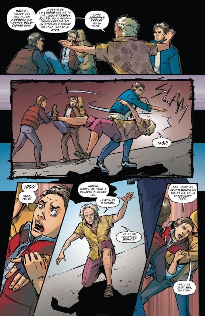 REGRESO AL FUTURO - En Español - 2015 - Colección Completa De 25 Cómics En Formato PDF - Descarga Inmediata