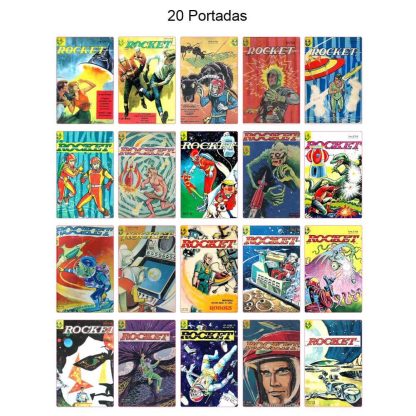 ROCKET / ROBOT - 1965 - Zig-Zag - Colección Completa – 38 Tebeos En Formato PDF - Descarga Inmediata
