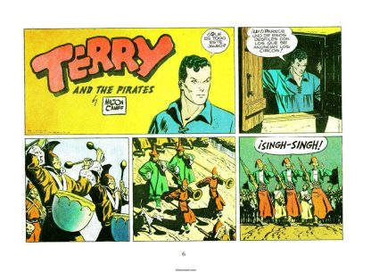 TERRY Y LOS PIRATAS - 1991 - Páginas Dominicales Milton Caniff - Colección Completa - 12 Libros En Formato PDF - Descarga Inmediata