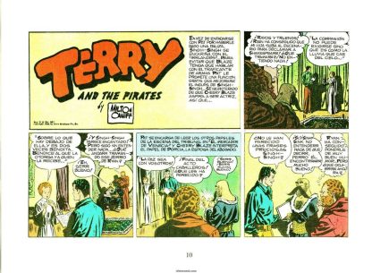 TERRY Y LOS PIRATAS - 1991 - Páginas Dominicales Milton Caniff - Colección Completa - 12 Libros En Formato PDF - Descarga Inmediata