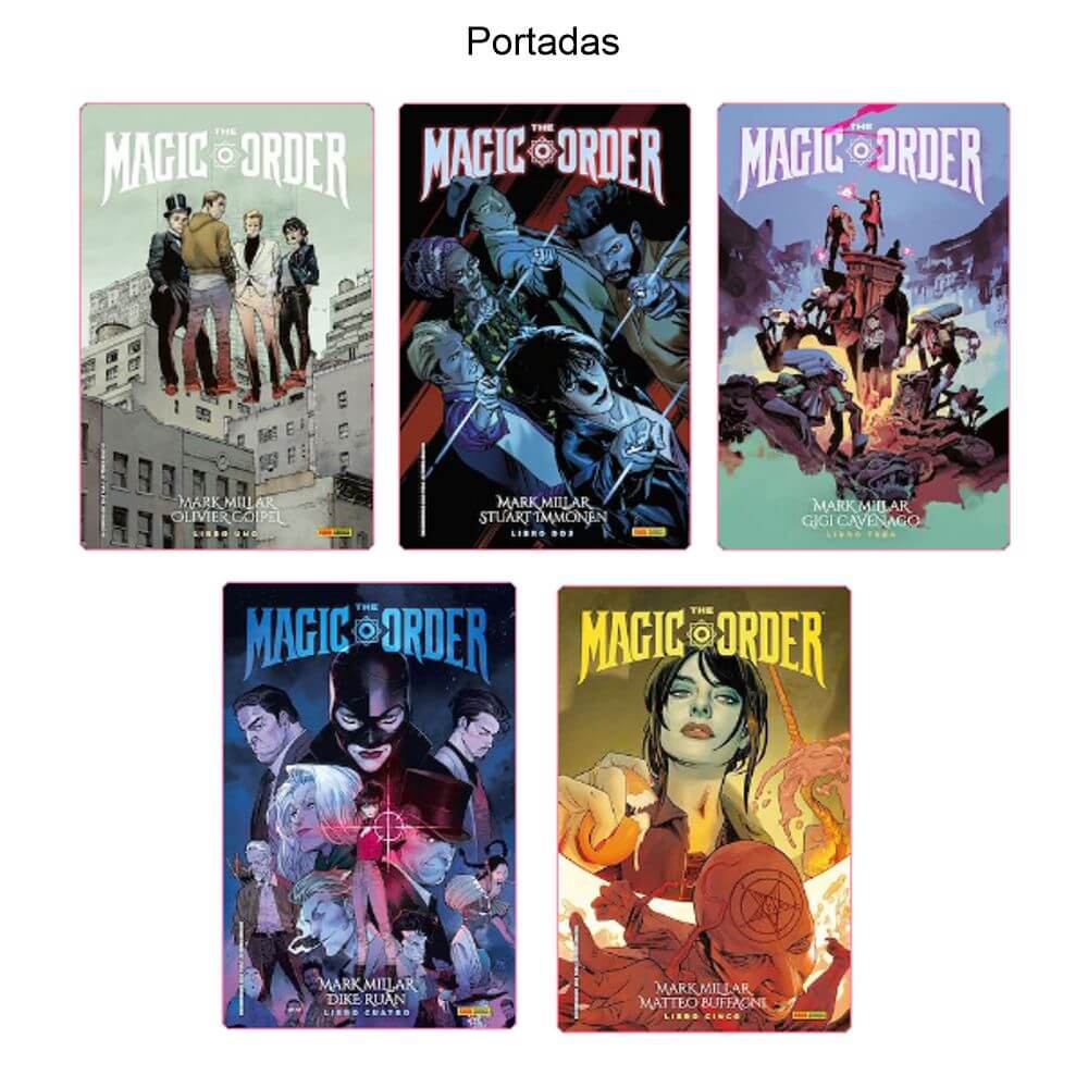 THE MAGIC ORDER - 2019 - Colección Completa - 5 Libros En Formato PDF - Descarga Inmediata