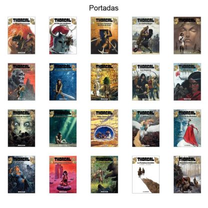 THORGAL - 1980 - En Español - Vol.1 - Lote De 20 Libros En Formato PDF - Descarga Inmediata