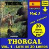 THORGAL - 1980 - En Español - Vol.1 - Lote De 20 Libros En Formato PDF - Descarga Inmediata