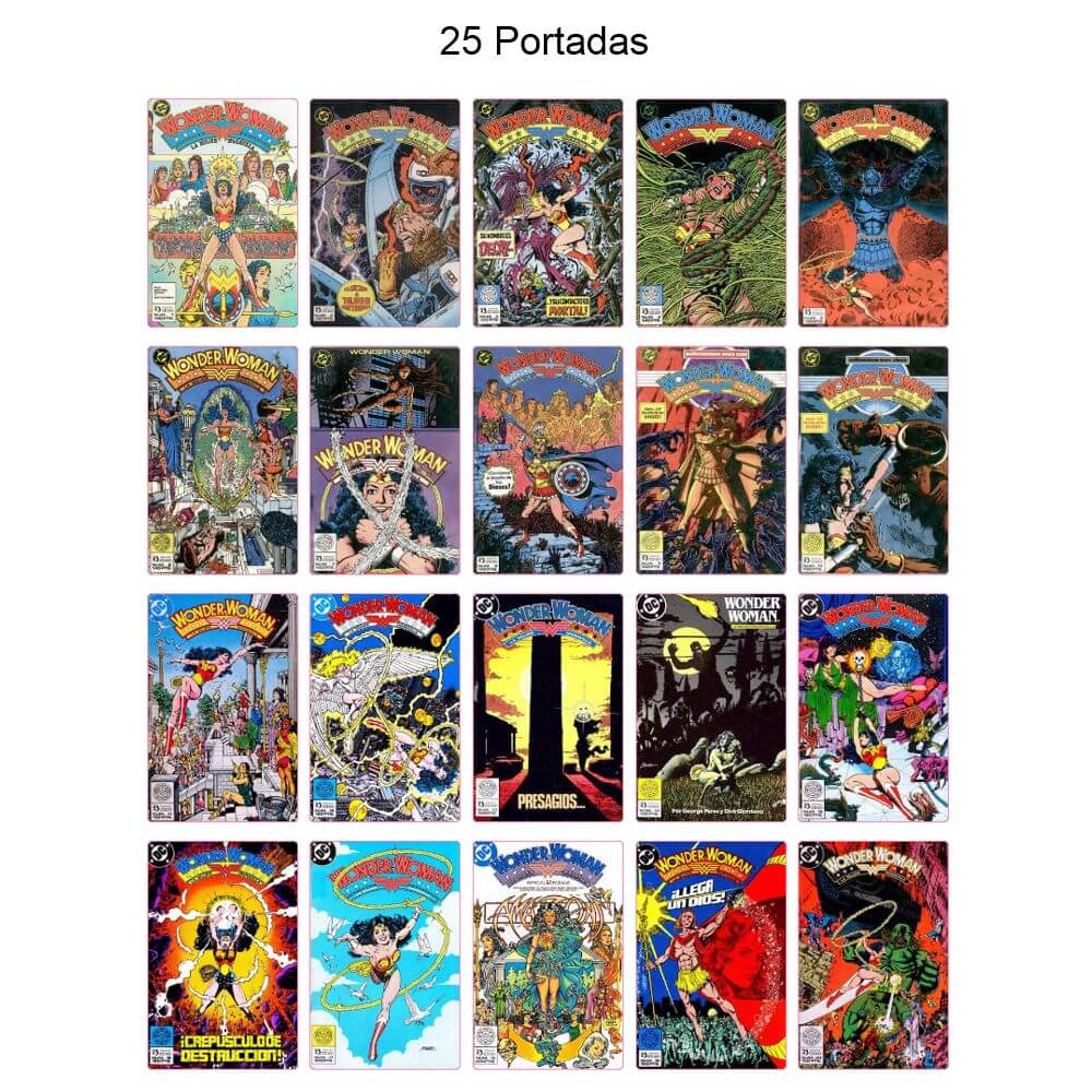 WONDER WOMAN - 1988 - Zinco - Colección Completa - 38 Cómics En Formato PDF - Descarga Inmediata (copia)