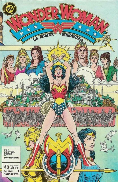 WONDER WOMAN - 1988 - Zinco - Colección Completa - 38 Cómics En Formato PDF - Descarga Inmediata (copia)